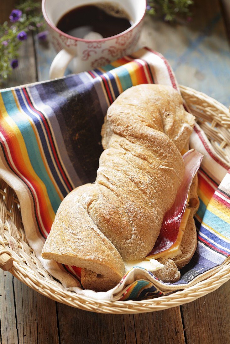 Ciabatta (Italian white bread)