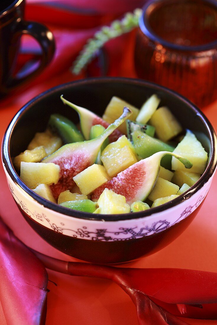 Exotic fruit salad