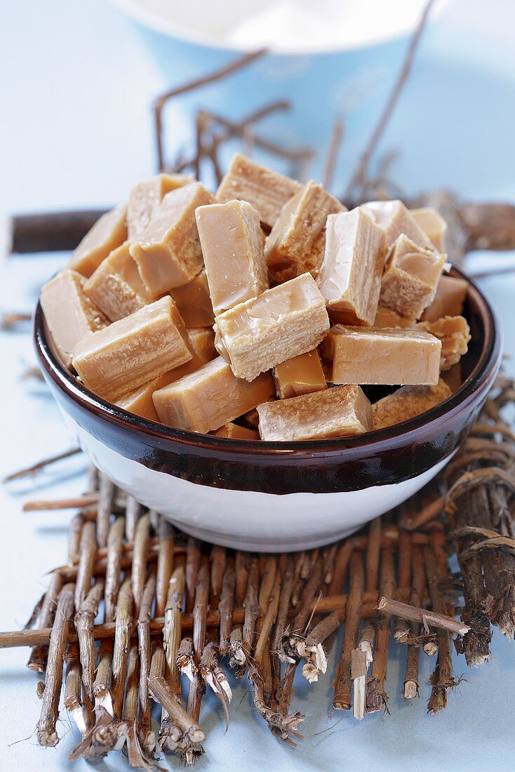 Krowki (milk fudge, Poland)