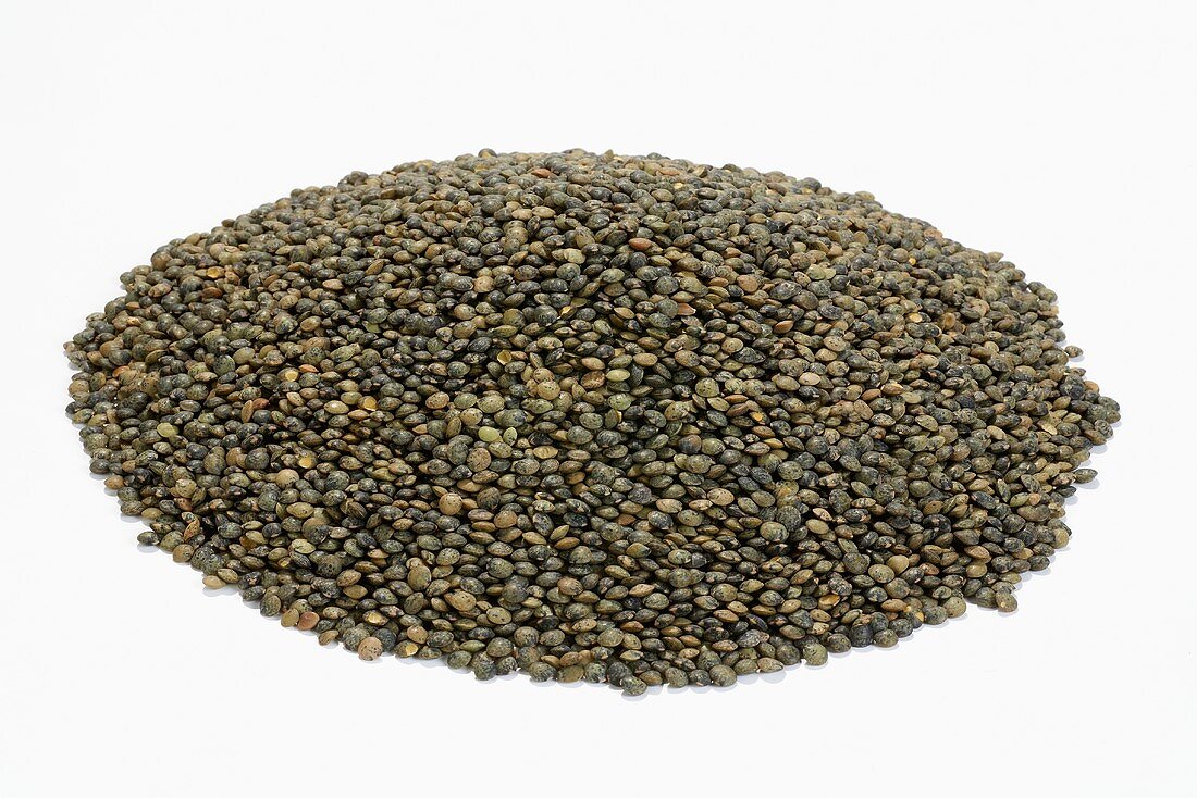 A heap of lentils