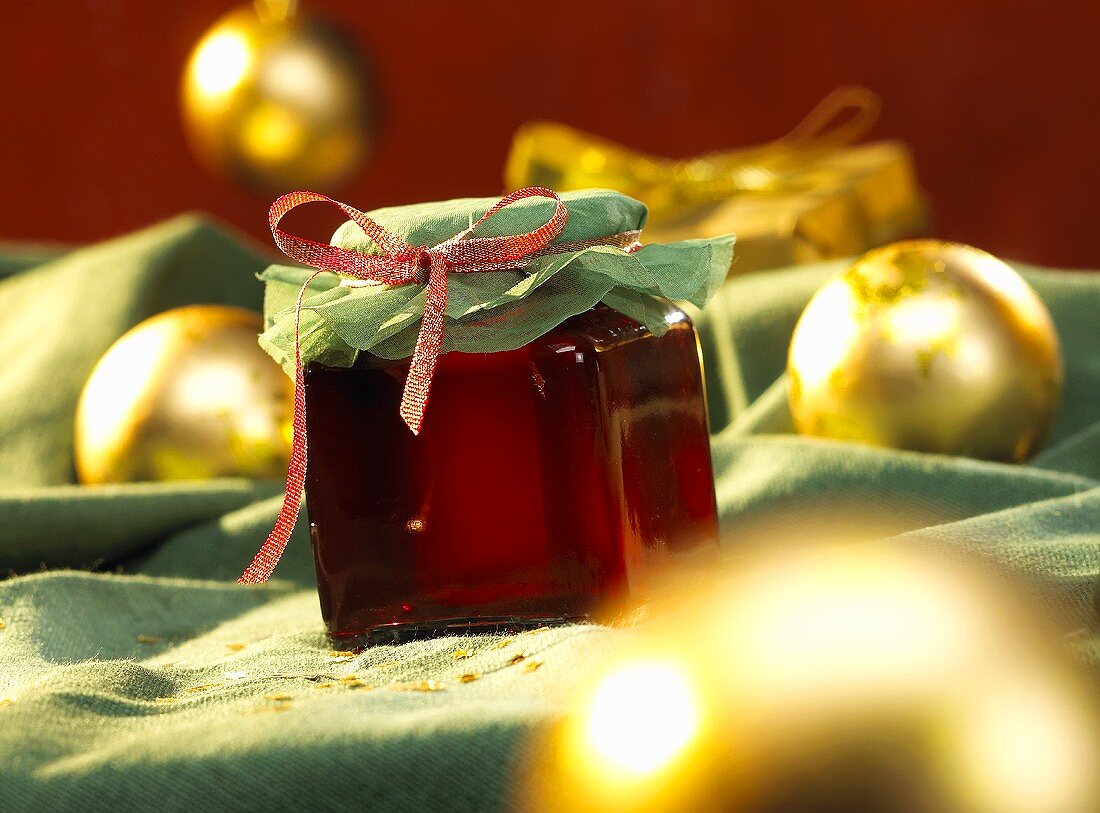 Mulled wine jelly