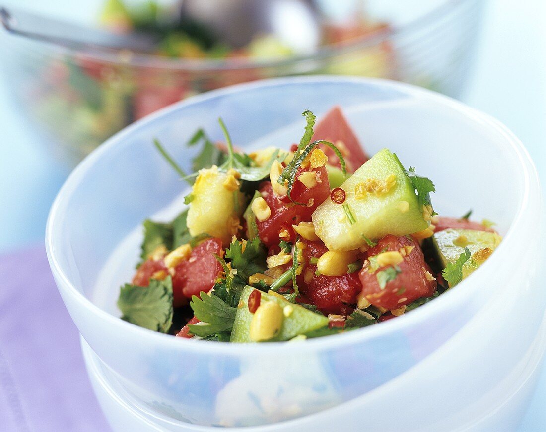 Melonensalat nach thailändischer Art