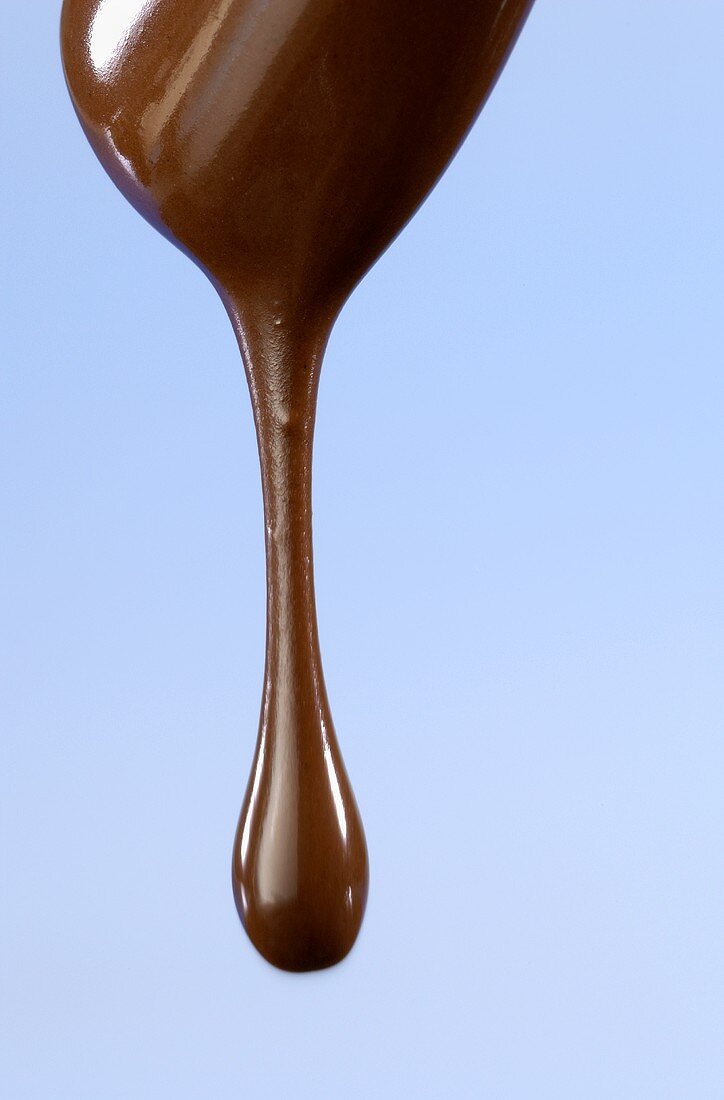 A drop of chocolate