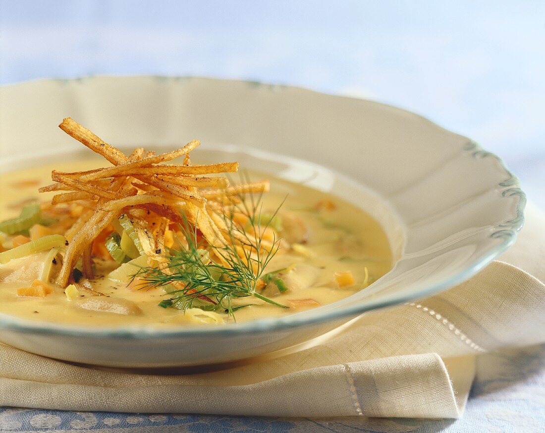 Fish stew with vegetables