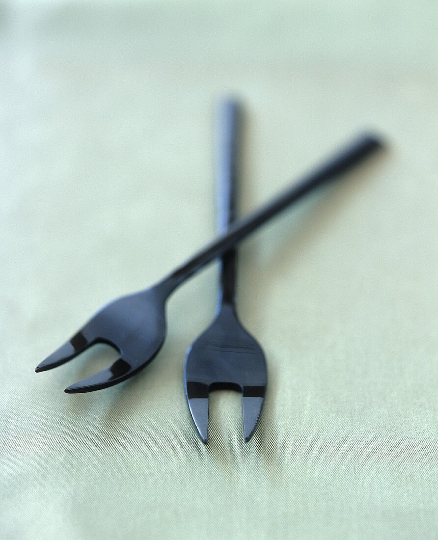 Two fish forks