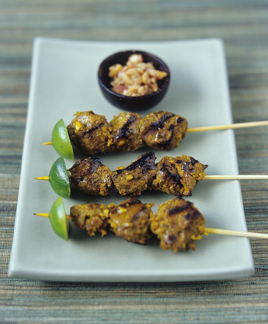 Beef satay