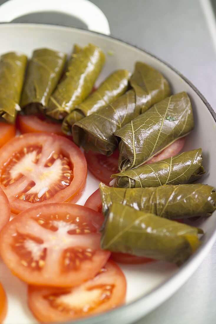 Stuffed Wine Leaves