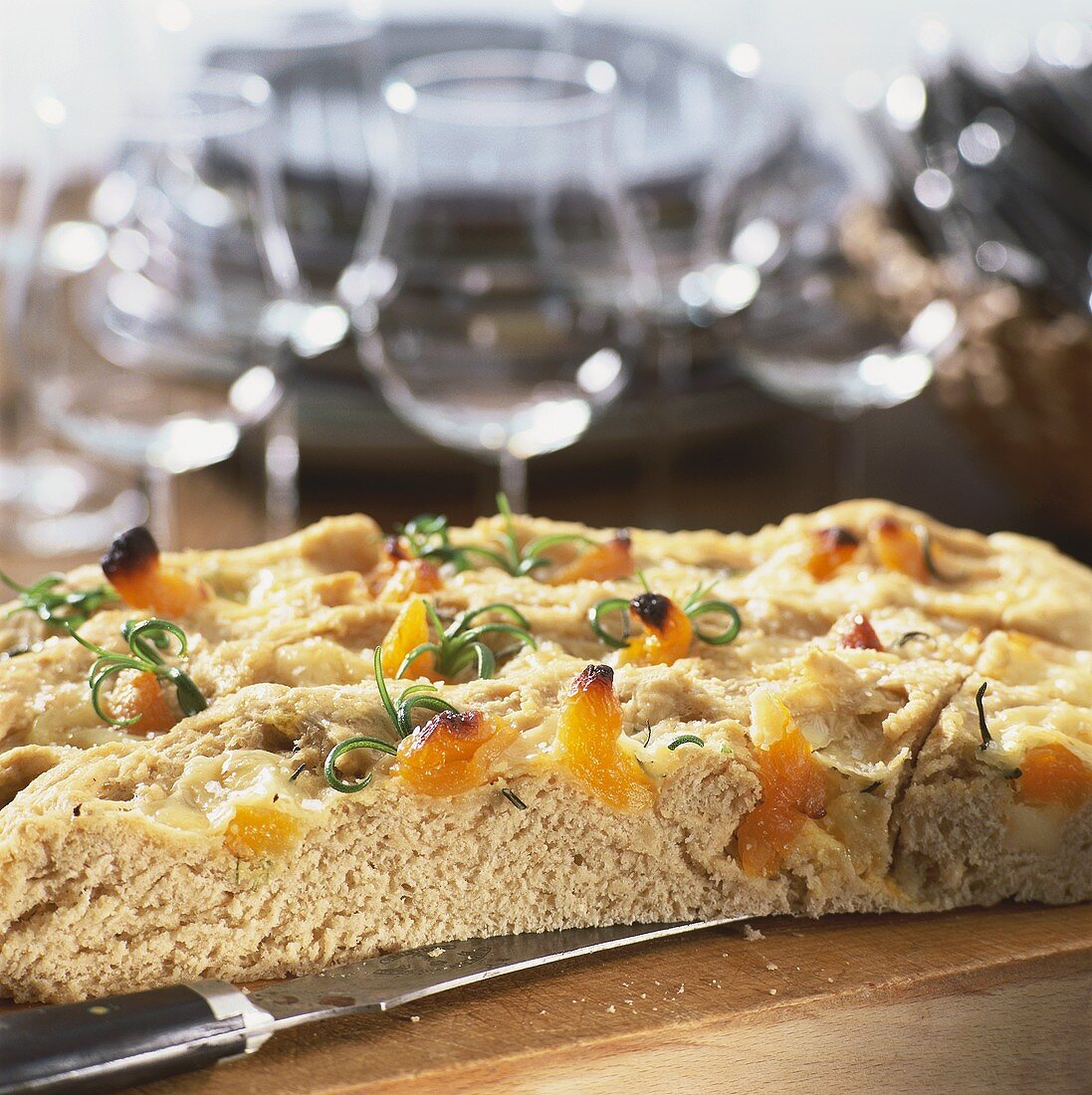 Focaccia (Fladenbrot, Italien)