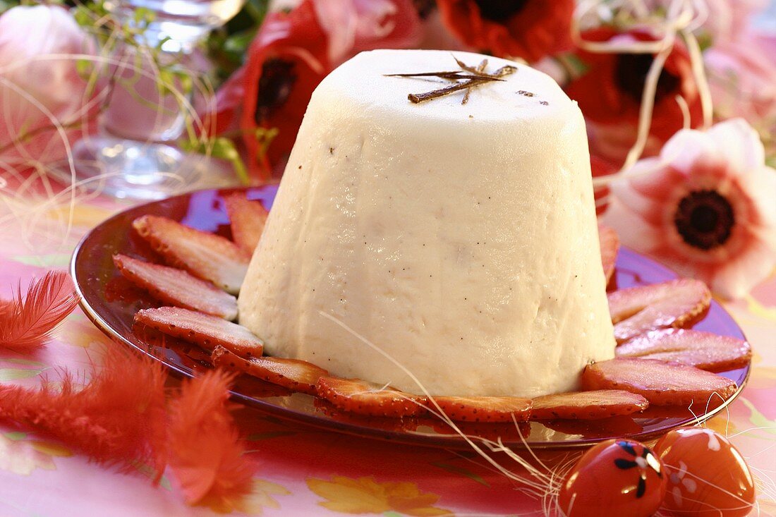 Pashka (curd cheese dessert for Easter, Russia)