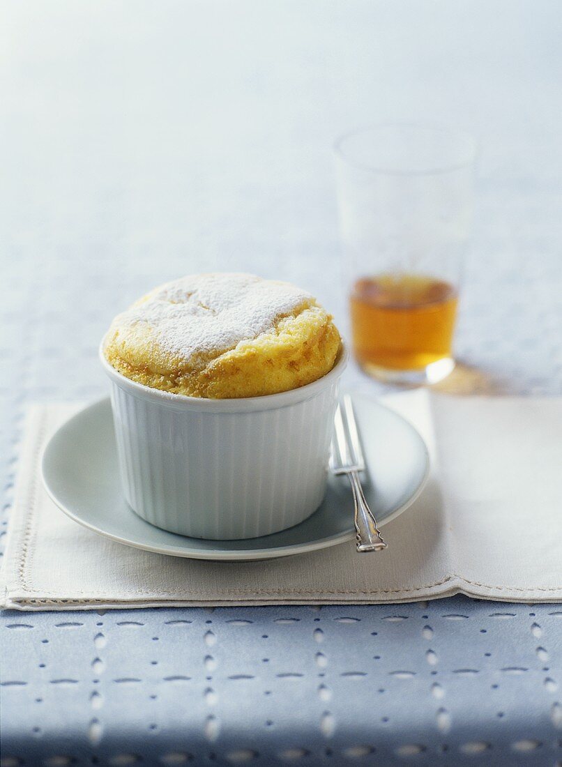 Zitronensoufflé