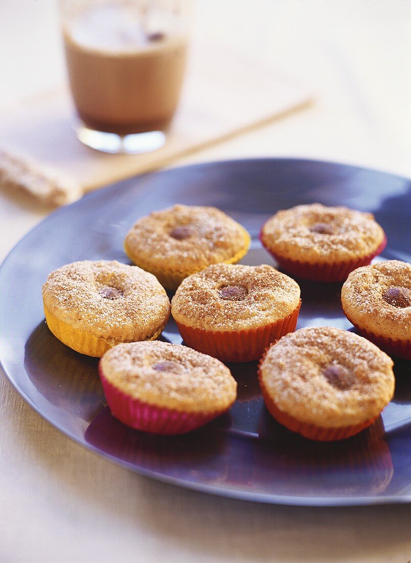 Schokoladen-Mandel-Muffins