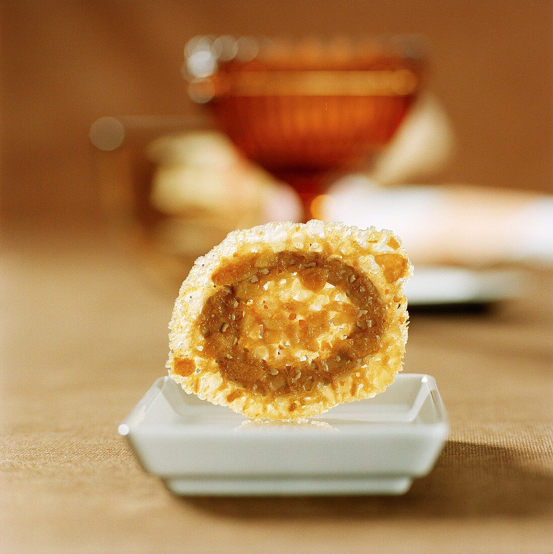 Mandeltaler mit Schoko-Buttercreme-Füllung