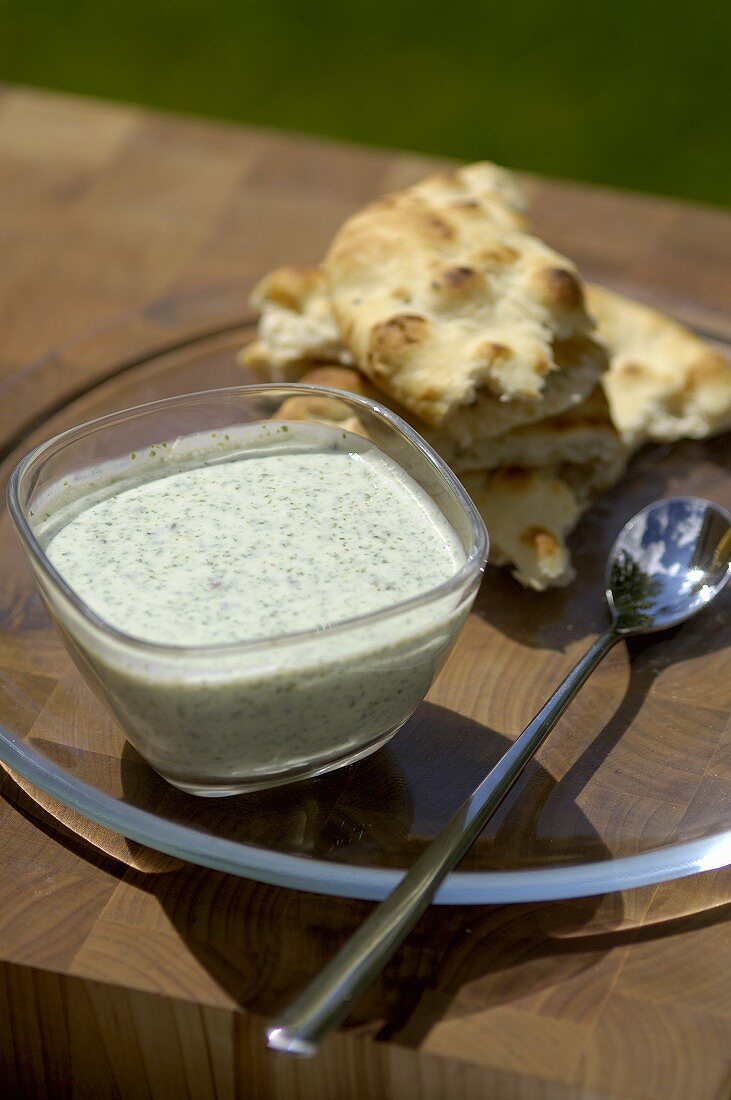 Coconut and coriander sauce