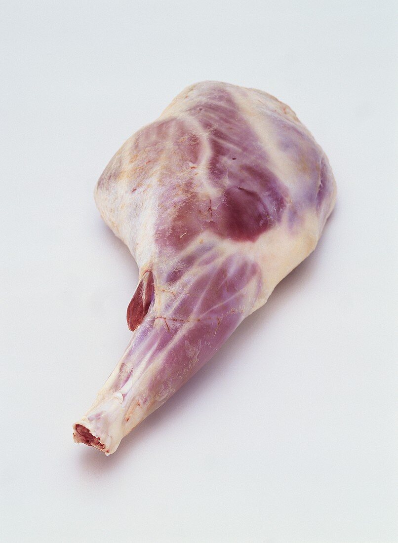 A leg of lamb