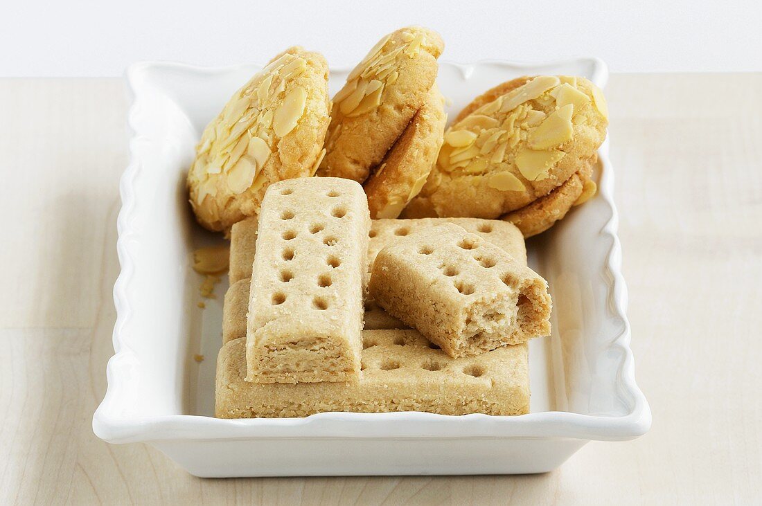 Shortbreads & Mandelbutterplätzchen