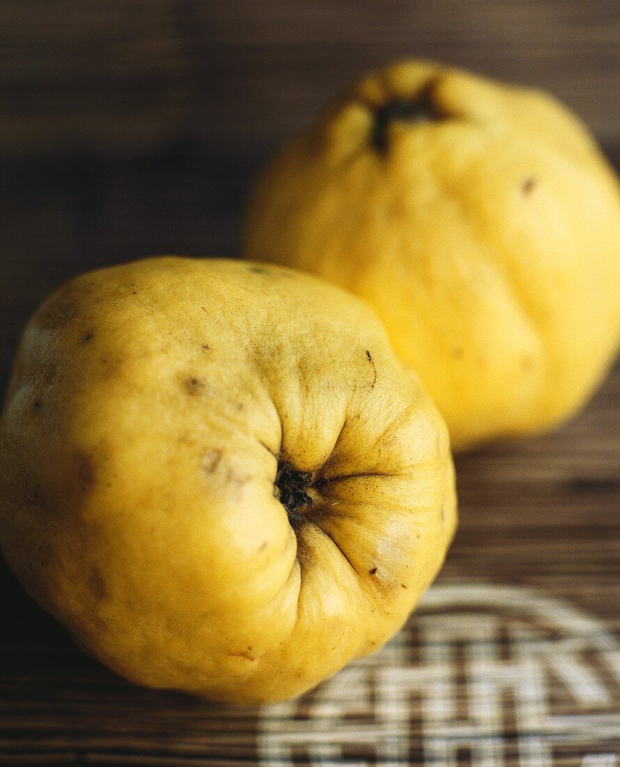 Two quinces