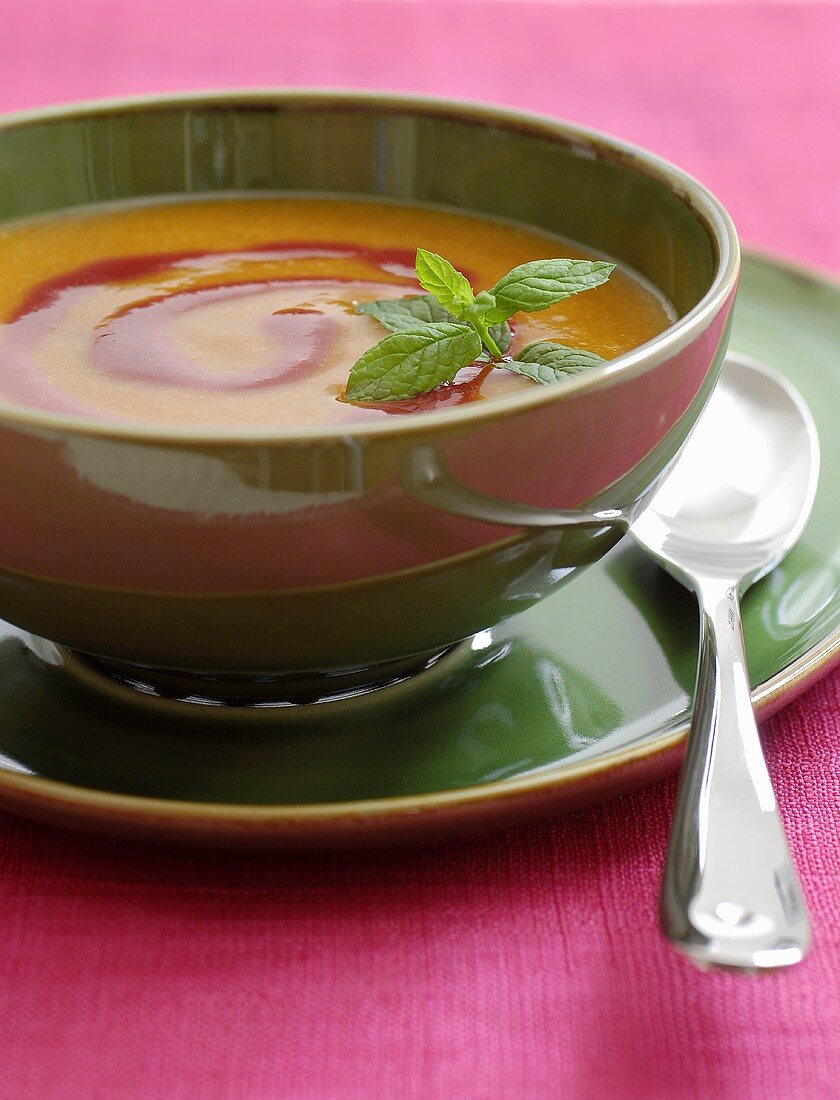 Apricot soup