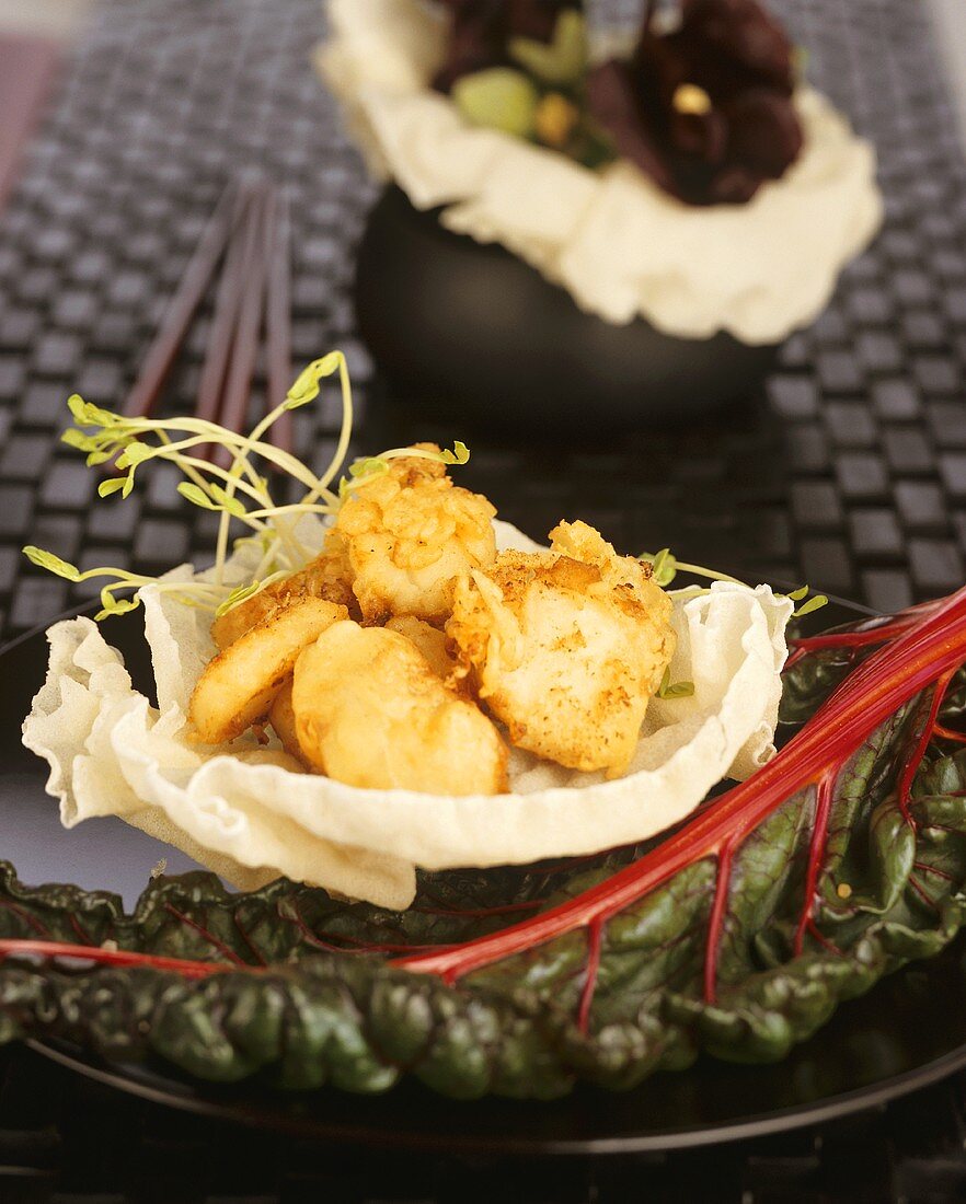 Shellfish tempura