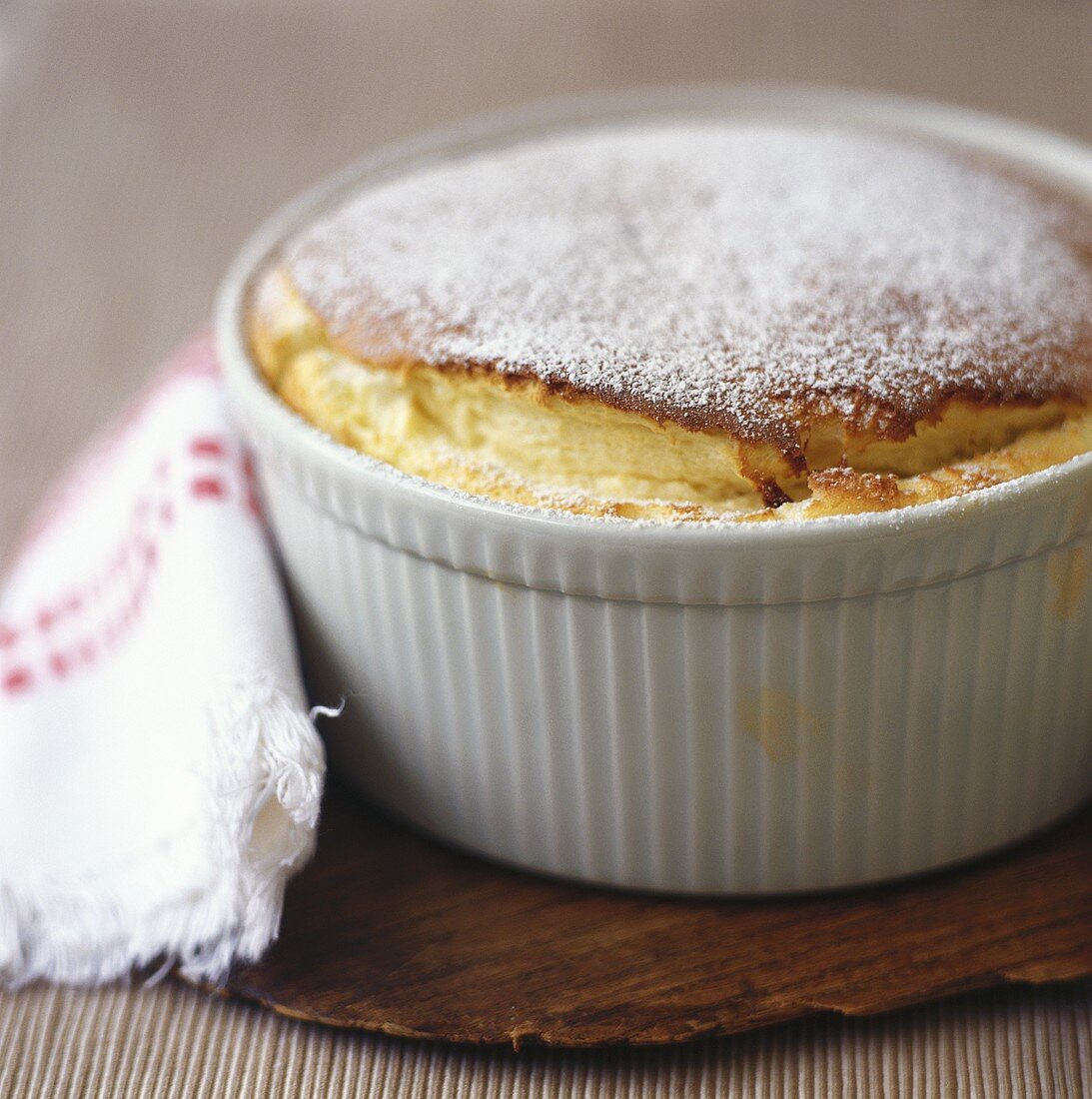 Cherry soufflé