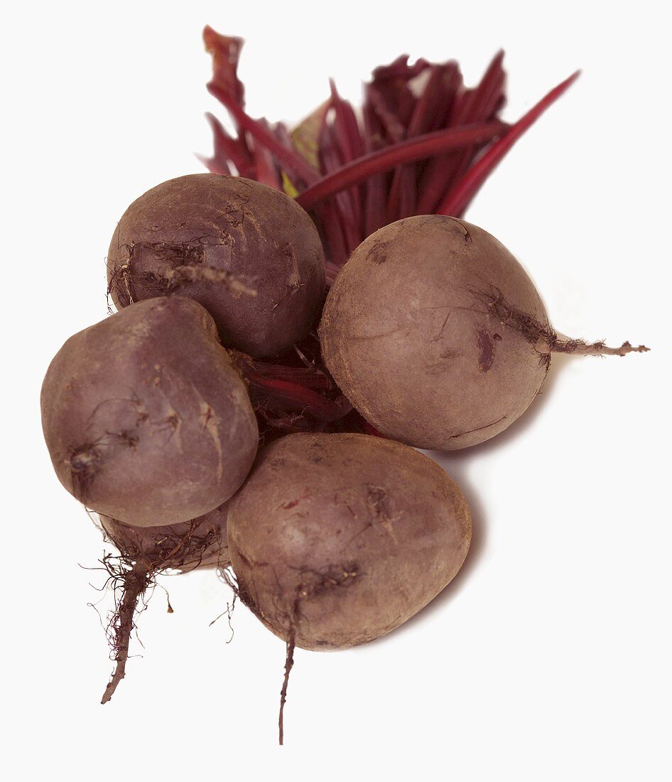 Five beetroots