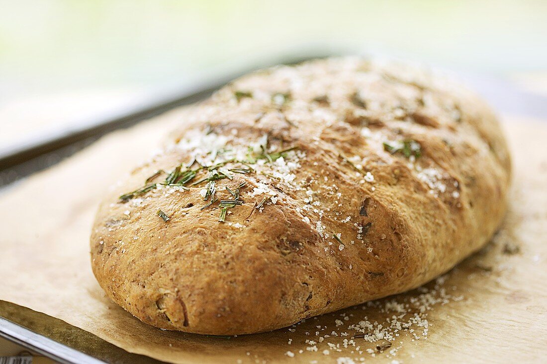 Onion bread with rosemary