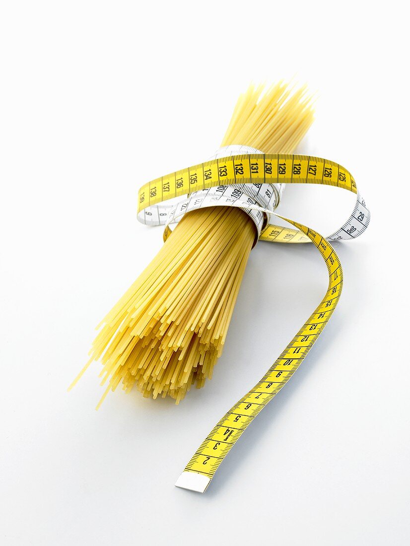 Spaghetti with tape measure