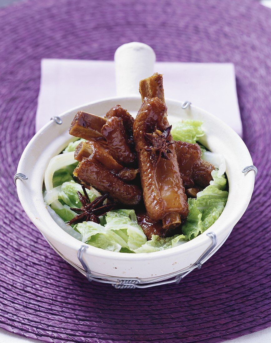 Spicy spare ribs