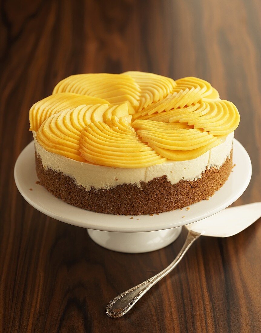 Mango-Frischkäse-Torte