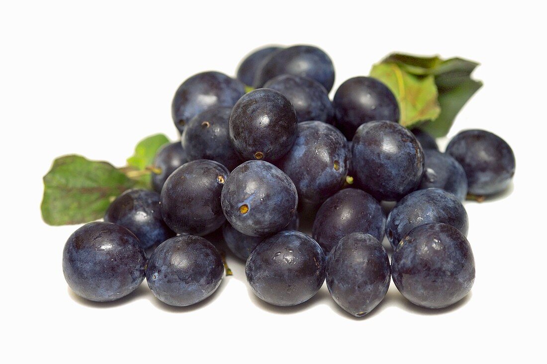 A heap of damsons