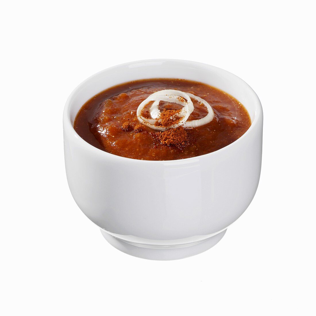 Barbecue sauce in a small bowl