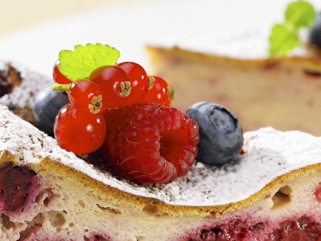 Beeren-Käse-Kuchen