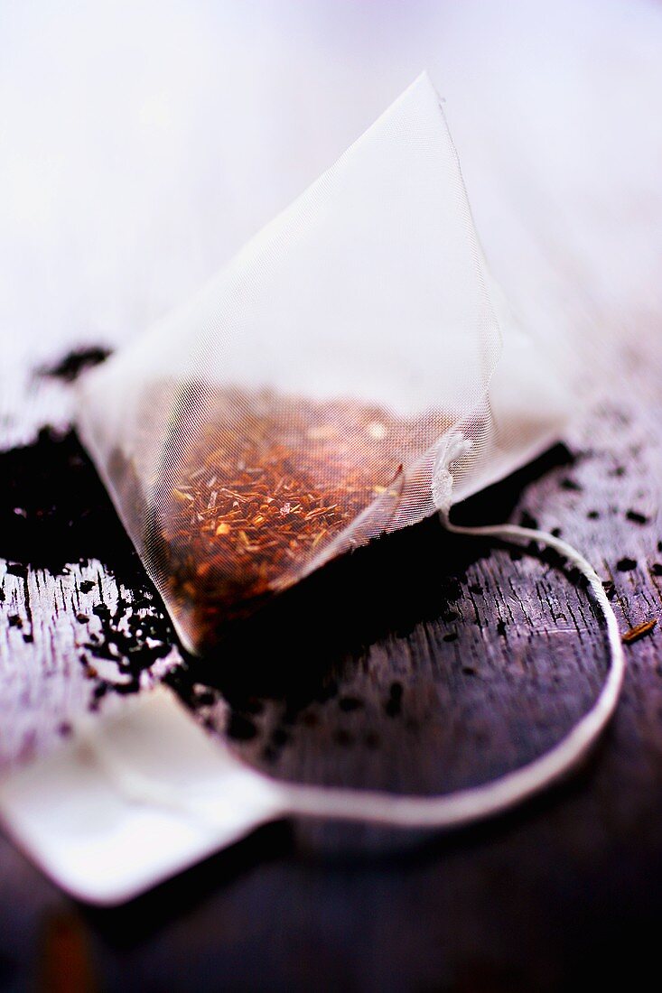 Redbush tea bag