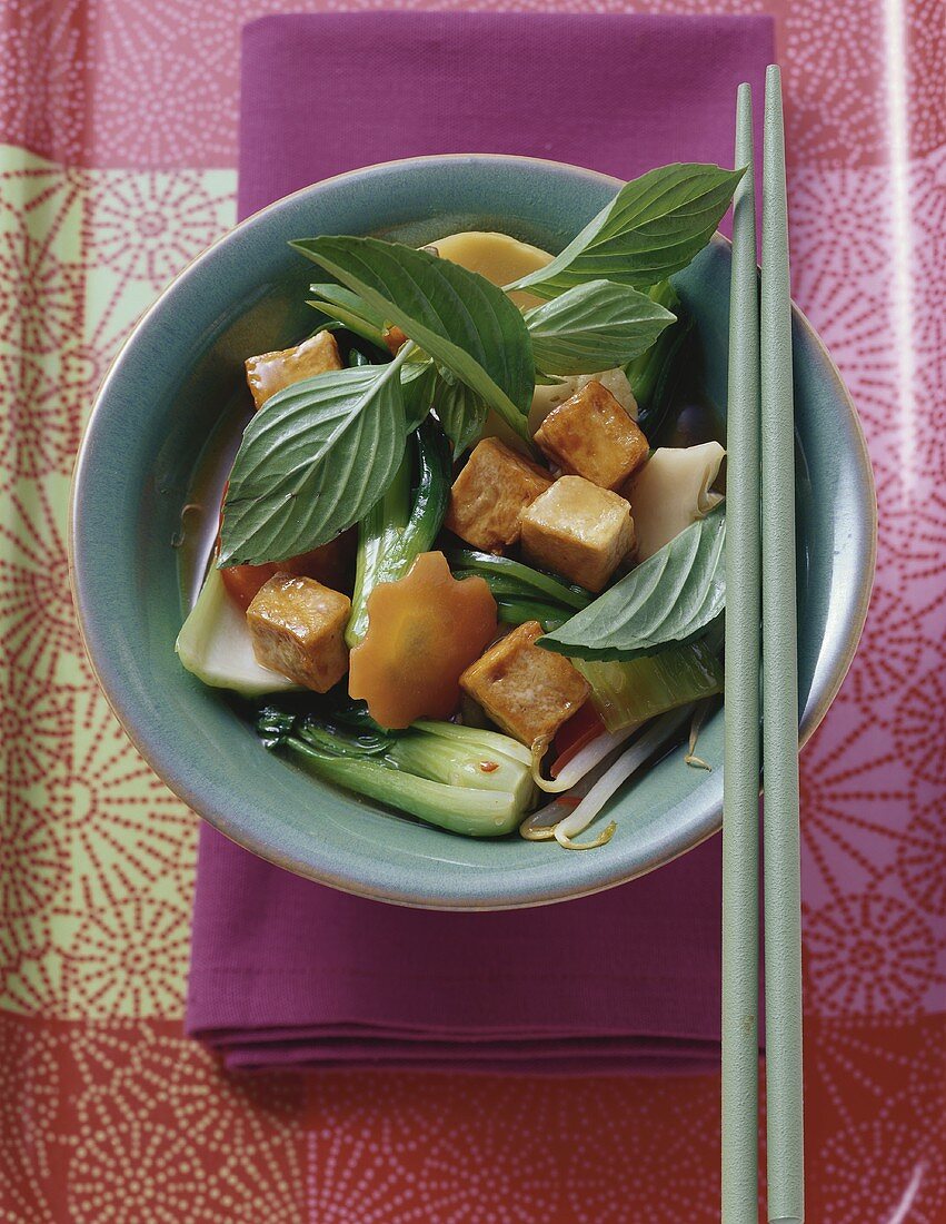 Tofu mit Gemüse