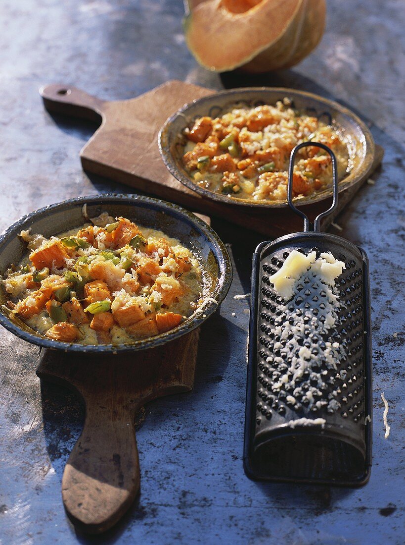 Gratin de courge (Kürbisauflauf, Frankreich)