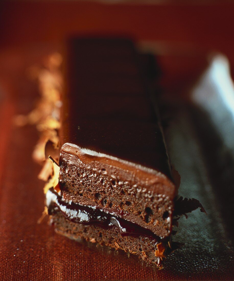 Chocolate slice
