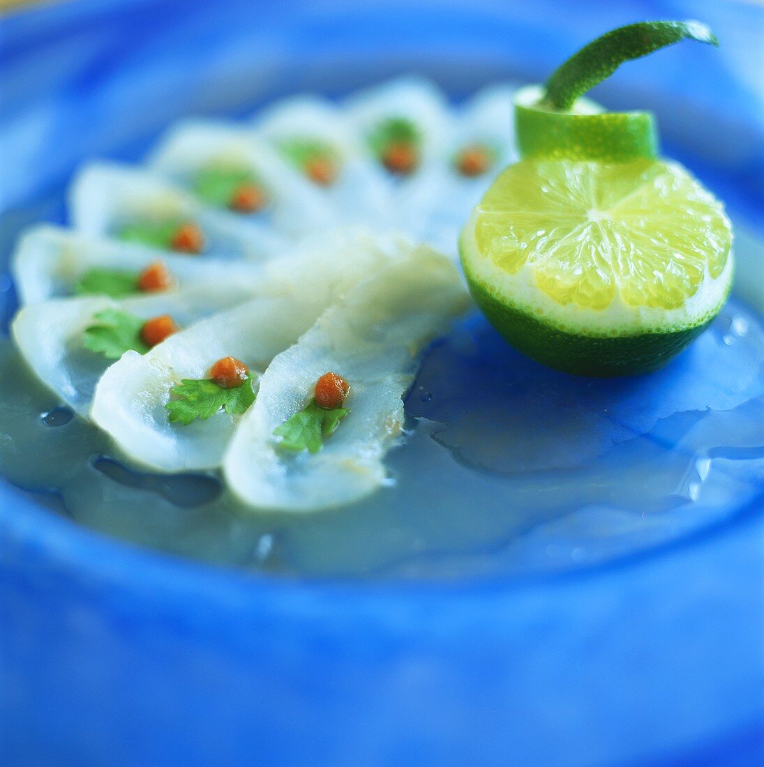 Lime carpaccio