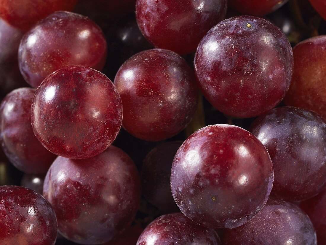 Red grapes