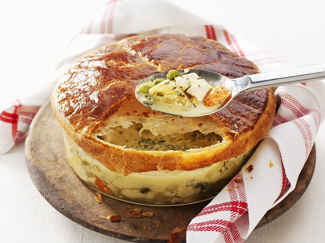 Chicken pot pie