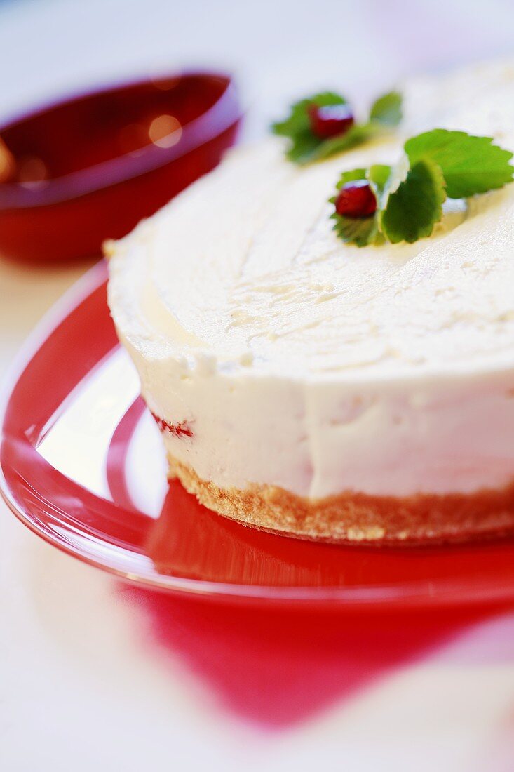 Strawberry cheesecake