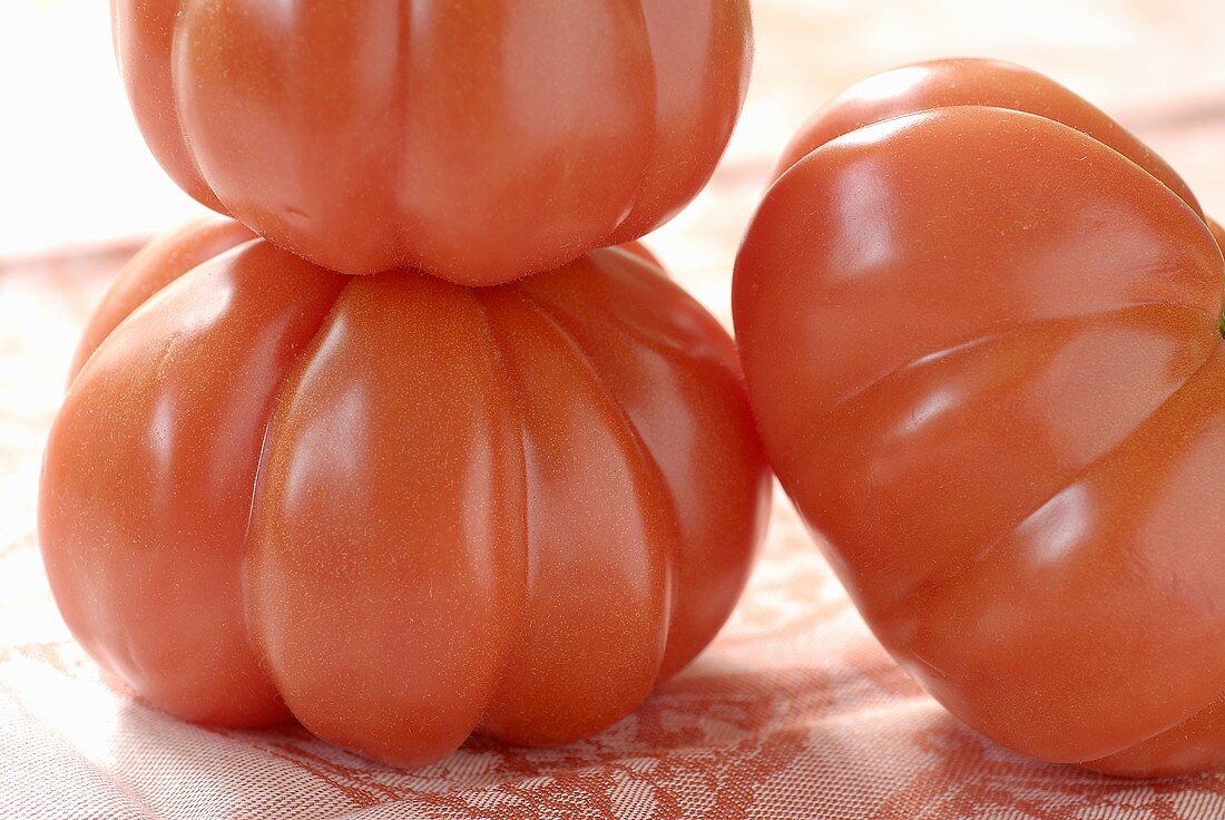 Three beefsteak tomatoes