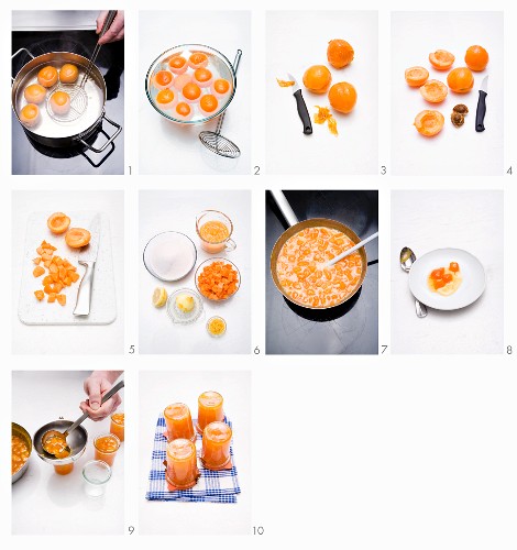 Aprikosenmarmelade zubereiten