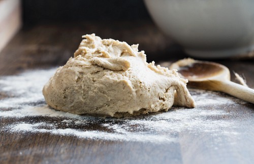 Teig für glutenfreie und nussfreie Brötchen