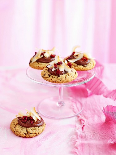 Chocolatey splodge cookies