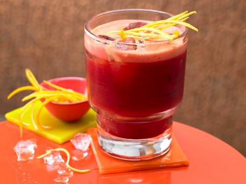 Carrot and beetroot drink
