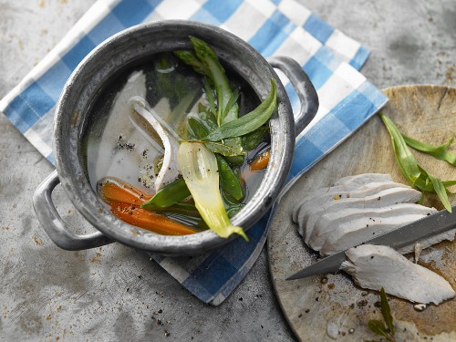 Hähnchen Pot au feu