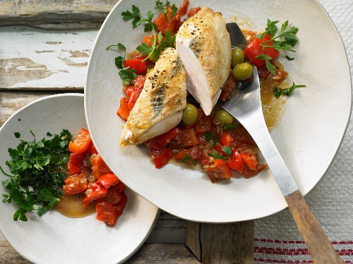 Provencal Chicken and Tomato Roast