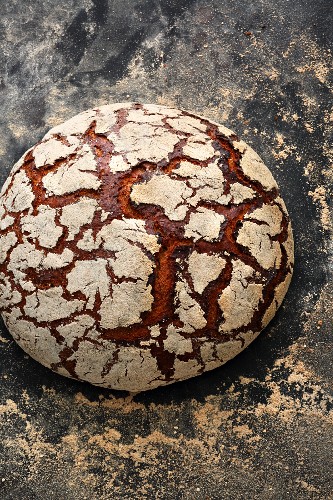 'Frankenlaib', a classic bread from the Franken region of Bavaria, made with spices