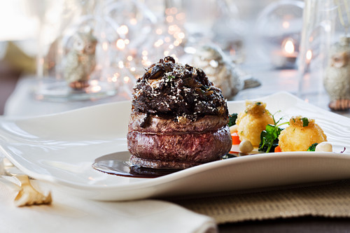 Oxtail with potato dumplings (Christmas)