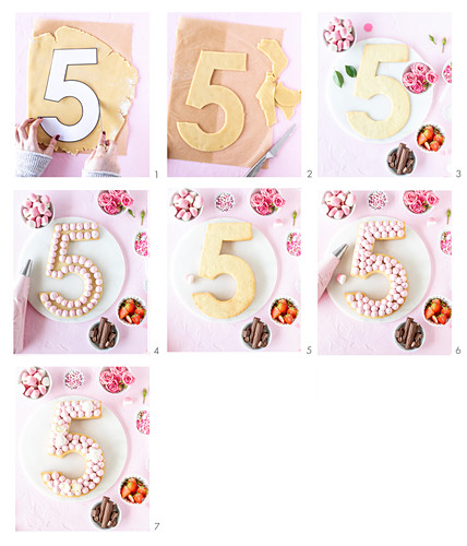 How to make a number shaped cake