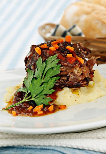 Oxtail with mashed potatoes
